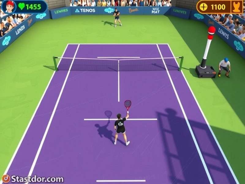 Lucknow Legend Tennis in Action Lucknow Legend Tennis Gameplay